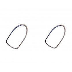 Aro Lanterna Fusca 1500 1300 L Par Cromado